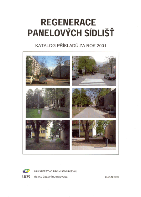 Regenerace panelovch sdli - katalog pklad za rok 2001